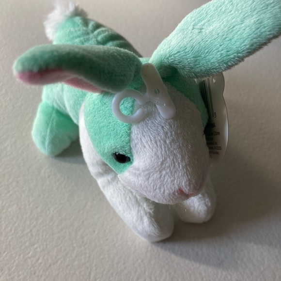 Plush Stuffed Toy Cuddly Cousins Hopping Bunny 7” Long - Picture 4 of 9